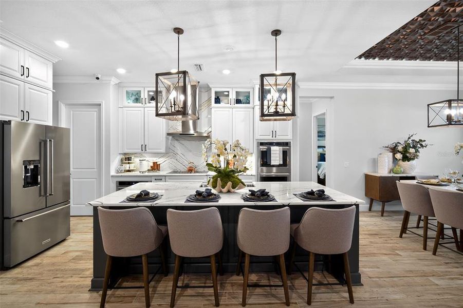 Furnished interior view inside a new home in , Odessa (Image 16).