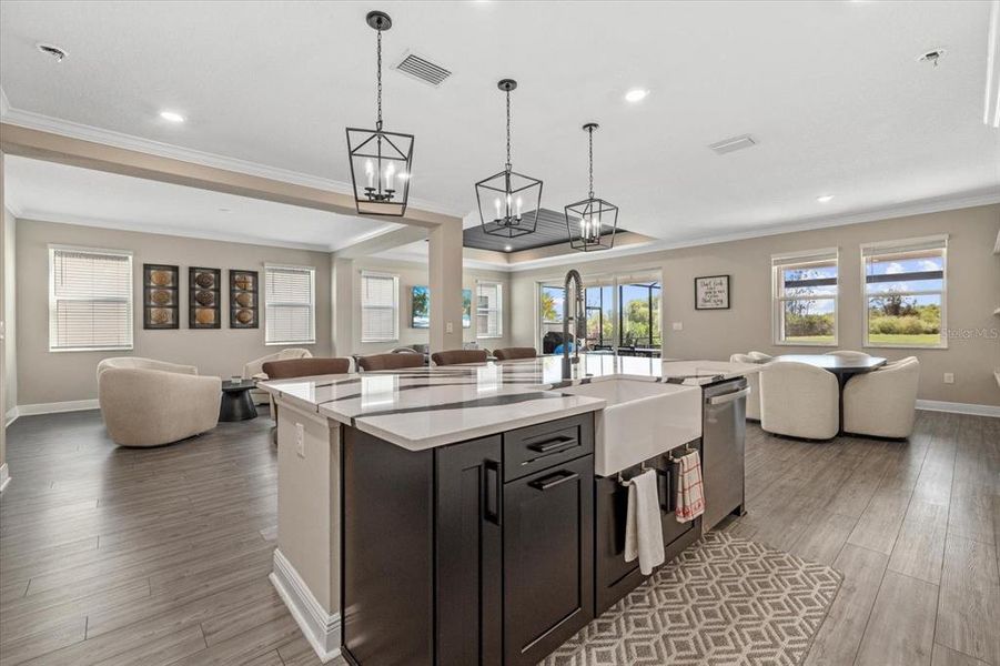 Furnished interior view inside a new home in , Lakewood Ranch (Image 17).