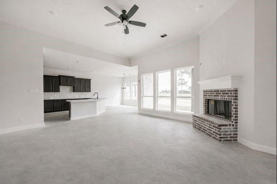 AI enhanced - new photos when house is completed