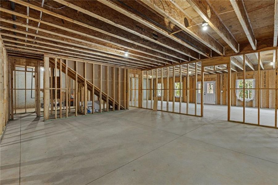 In-progress construction of a new home in , Bethlehem, GA (Image 58). In-progress construction of a new home in , Bethlehem, GA (Image 58).
