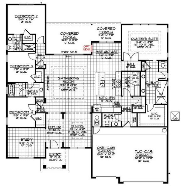 Fitzgerald floorplan:Fitzgerald floorplan
