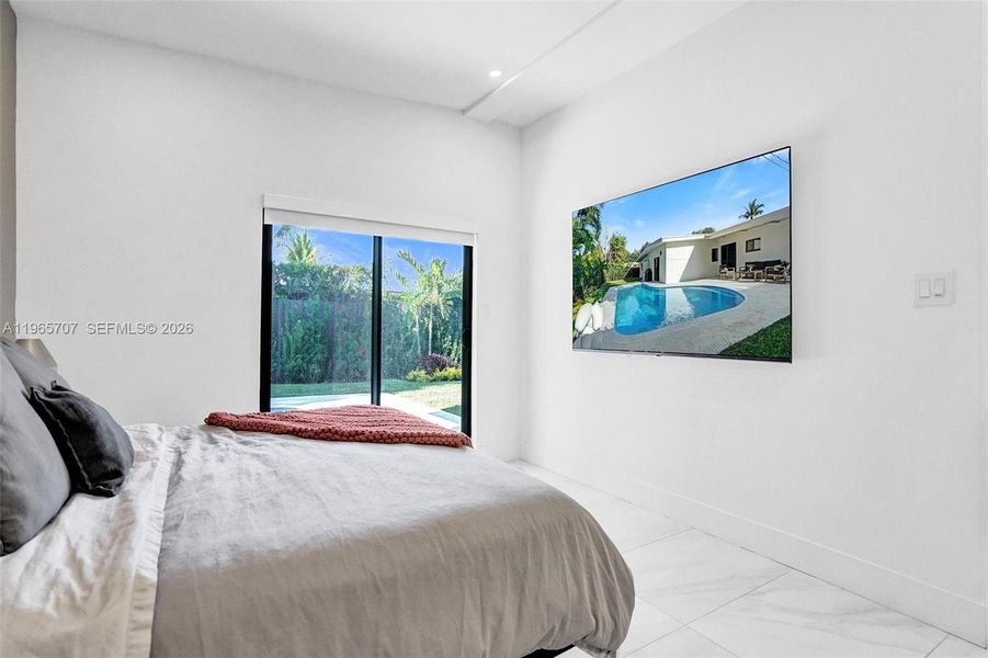 Furnished interior view inside a new home in , North Miami Beach (Image 37).