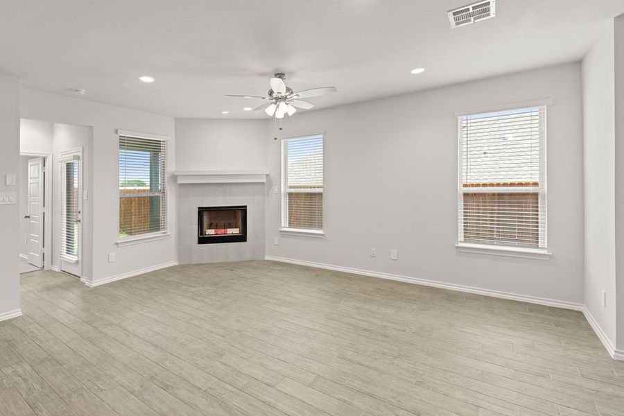 Representative exterior photo of a completed home built from the Maple by Impression Homes in ValleyBrooke, Mesquite, TX (Image 10).