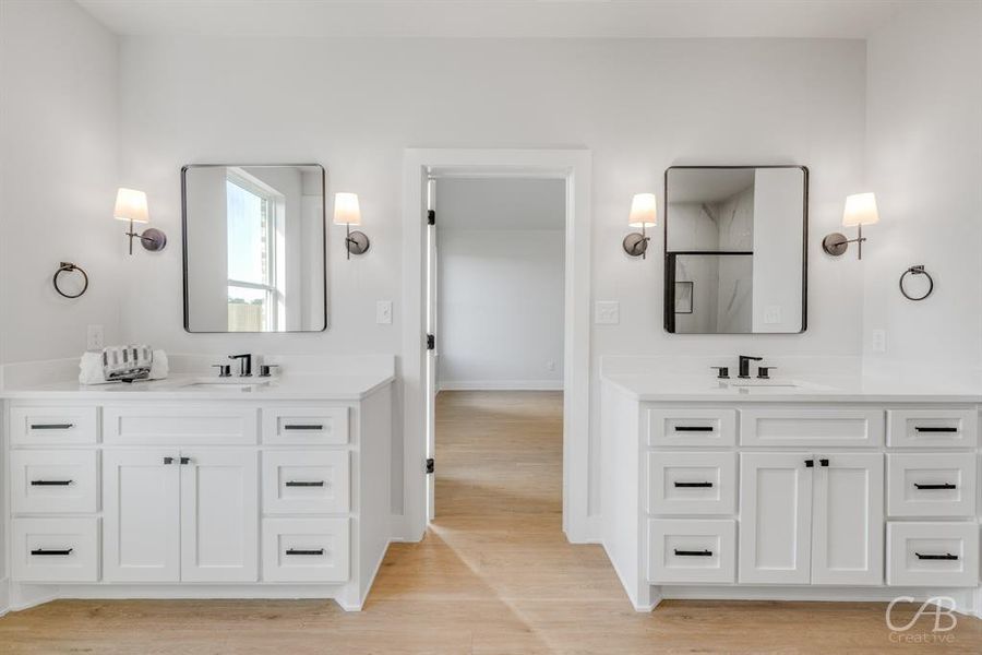 Furnished interior view inside a new home in , Abilene (Image 16).