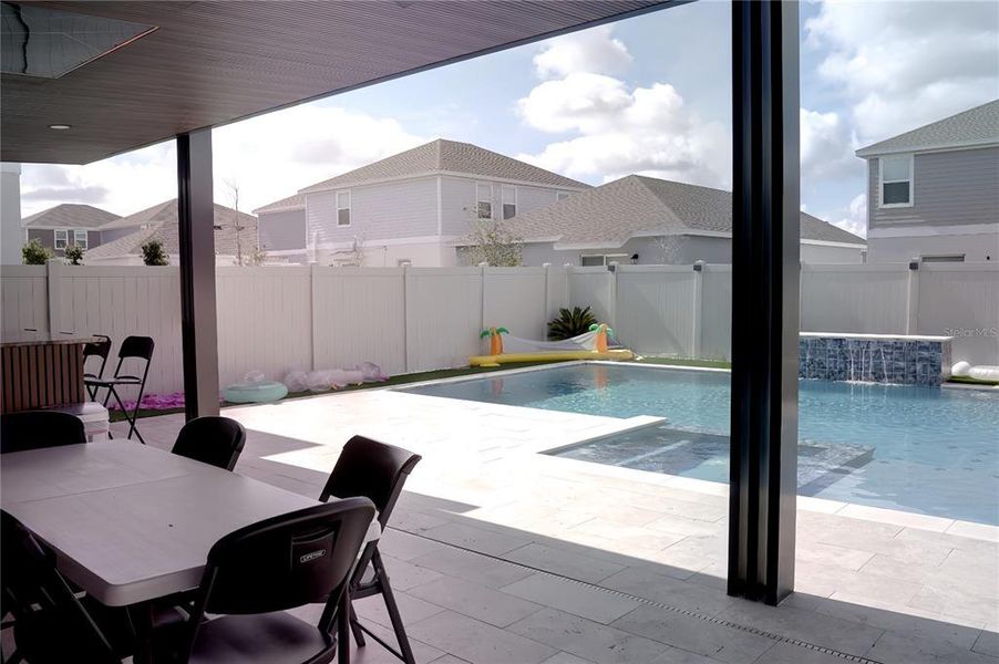 Exterior details and patio area of a home in , Davenport (Image 17).