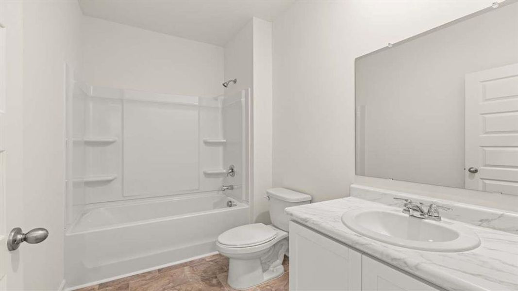 Furnished interior view inside a new home in Champion's Run, Lithonia (Image 9).