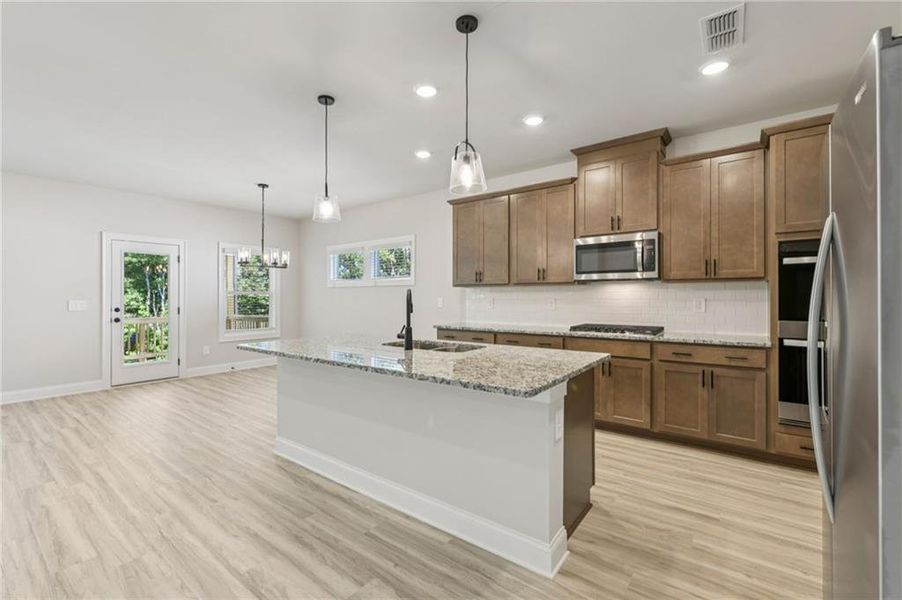 Furnished interior view inside a new home in Martin Springs - Estate Series, Lawrenceville (Image 15). Furnished interior view inside a new home in Martin Springs - Estate Series, Lawrenceville (Image 15).