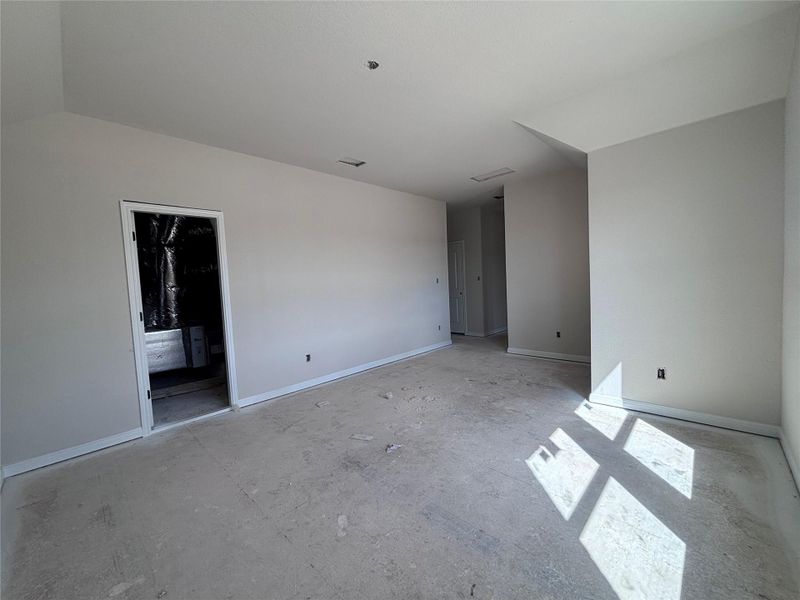 In-progress construction of a new home in The Colony 50s, Bastrop, TX (Image 20).