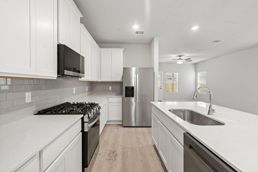 Furnished interior view inside a new home in Laurel Farms, Brookshire (Image 9).