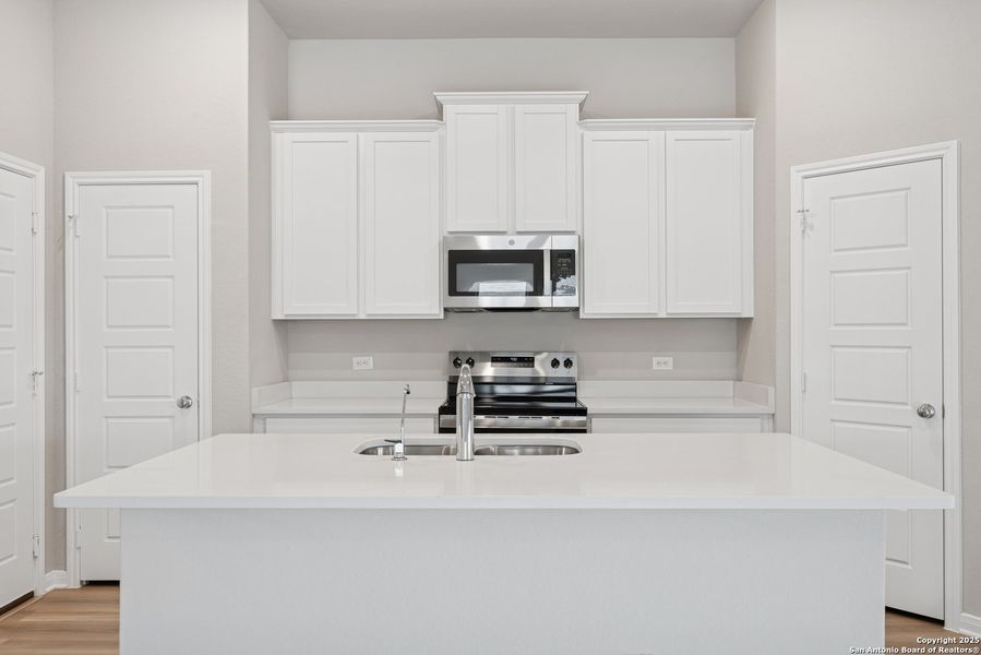 Furnished interior view inside a new home in Greenspoint Heights, Seguin (Image 7).