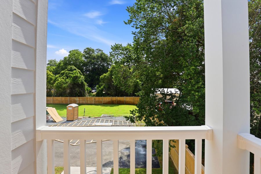 Representative exterior details of a home built from the The Lofton by RobuckHomes in Downtown Wilmington Collective, Wilmington (Image 39).