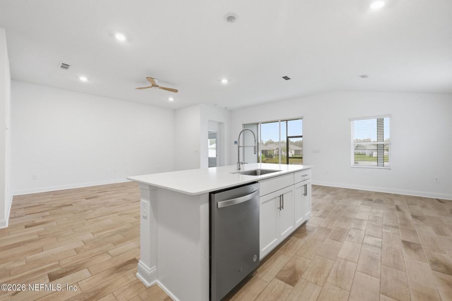 Furnished interior view inside a new home in Cross Creek, Green Cove Springs (Image 9).