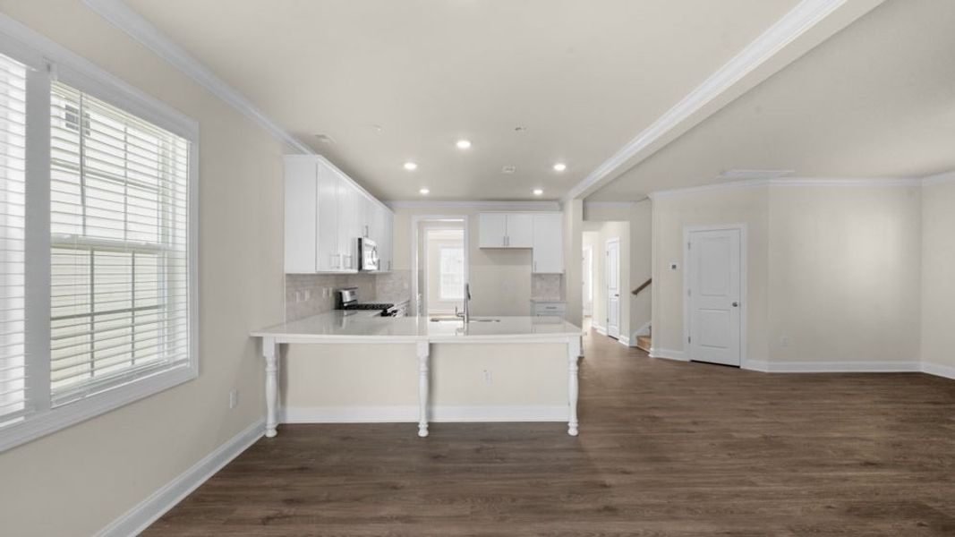 Furnished interior view inside a new home in Collins Ridge, Hillsborough (Image 9).