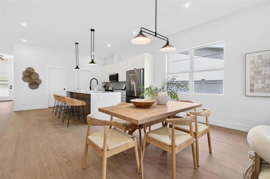 Furnished interior view inside a new home in , St. Petersburg (Image 17).