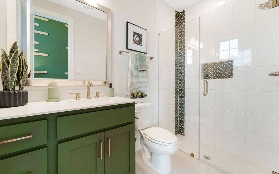 Furnished interior view inside a new home in Arcadia, Brentwood (Image 34).