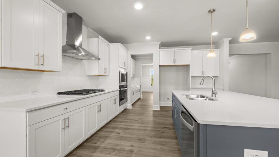 Furnished interior view inside a new home in , Dallas (Image 6).