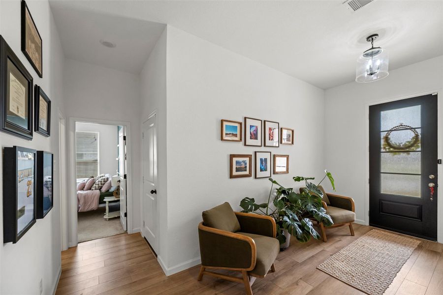 Furnished interior view inside a new home in The Trails, New Caney (Image 10). Furnished interior view inside a new home in The Trails, New Caney (Image 10).