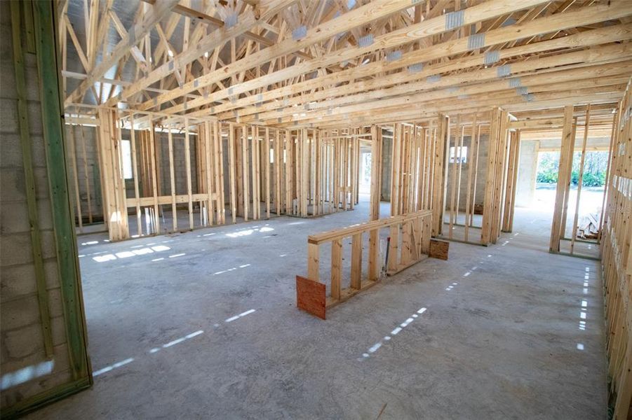 In-progress construction of a new home in , Beverly Hills, FL (Image 7).