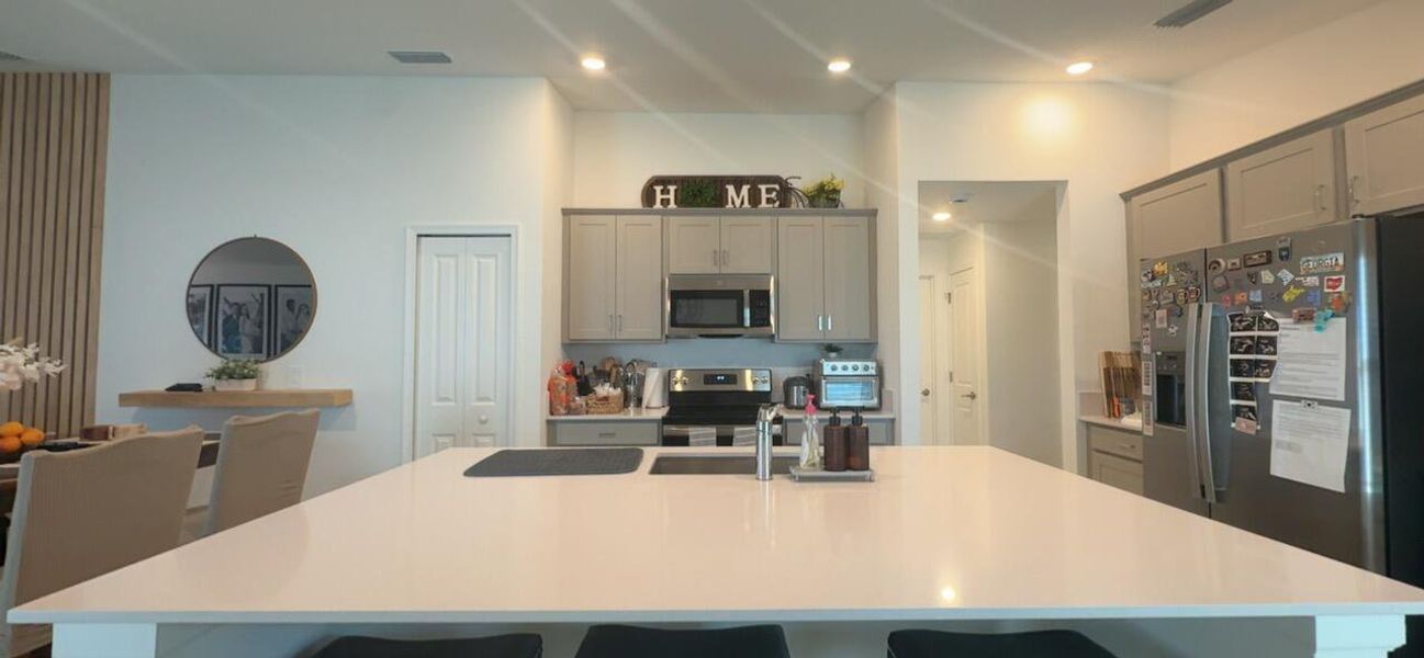 Furnished interior view inside a new home in , Palm Bay (Image 9). Furnished interior view inside a new home in , Palm Bay (Image 9).