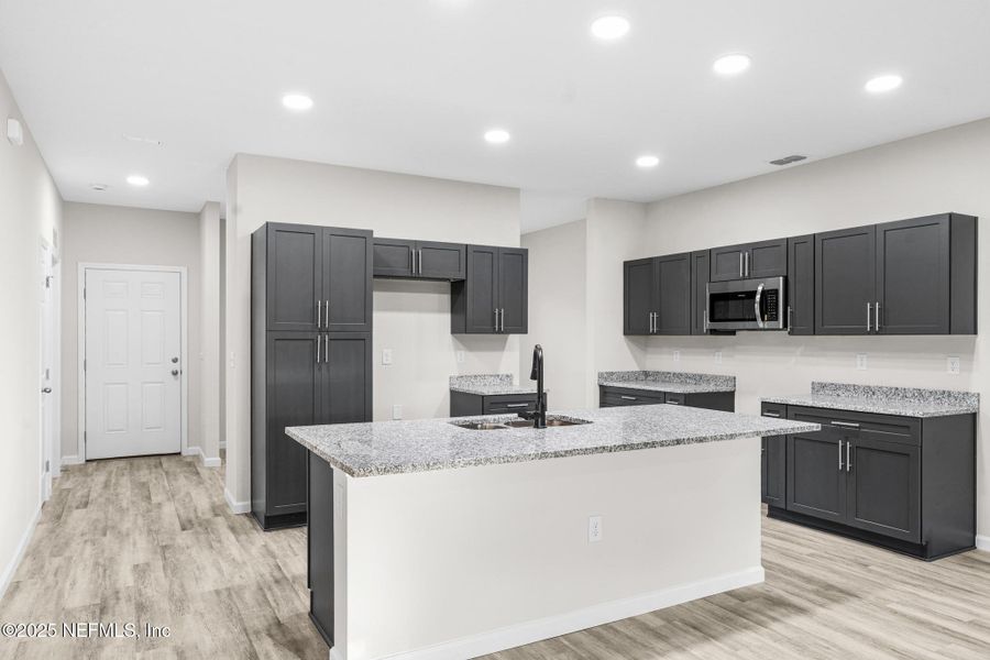 Furnished interior view inside a new home in , Jacksonville (Image 18).