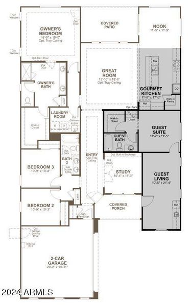 ARROYO SECO-LOT 109-FLOORPLAN