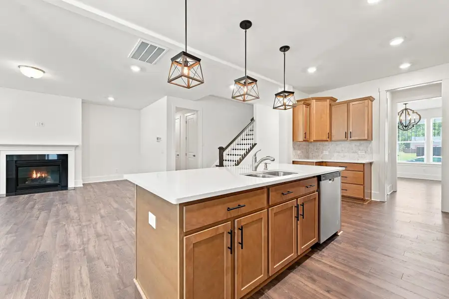 Furnished interior view inside a new home in , Ravenel (Image 10).