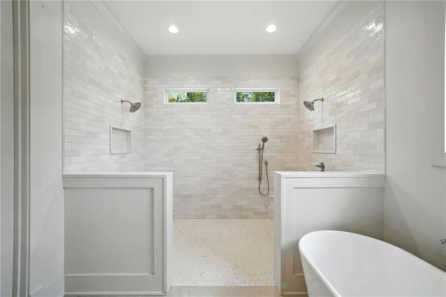 Furnished interior view inside a new home in , Canton (Image 54).