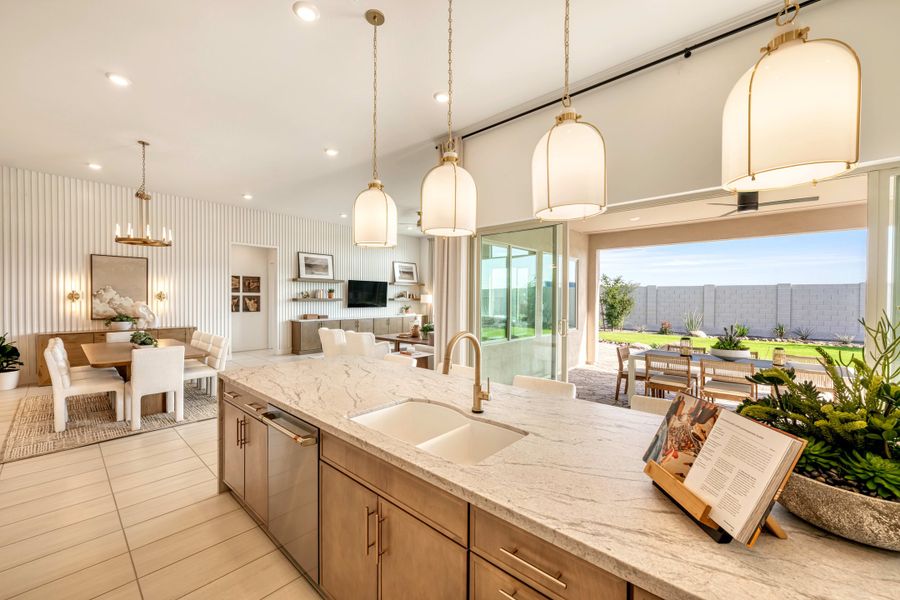 Representative furnished interior of a home built from the Pecan Plan 60-4 by Tri Pointe Homes in Abel Ranch, Goodyear (Image 6).