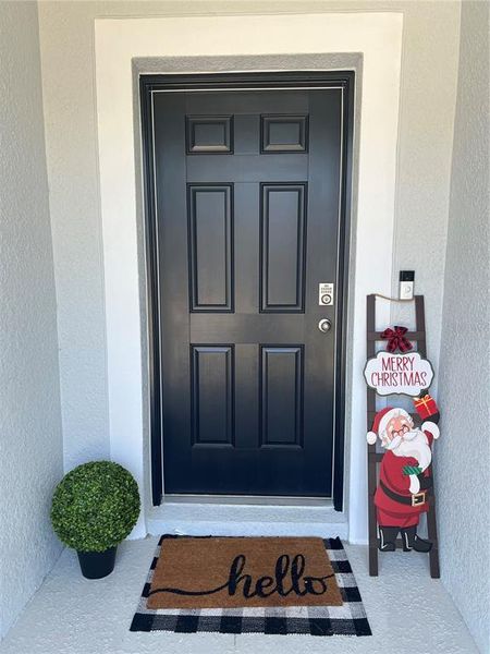 Exterior details and patio area of a home in , North Port (Image 21).