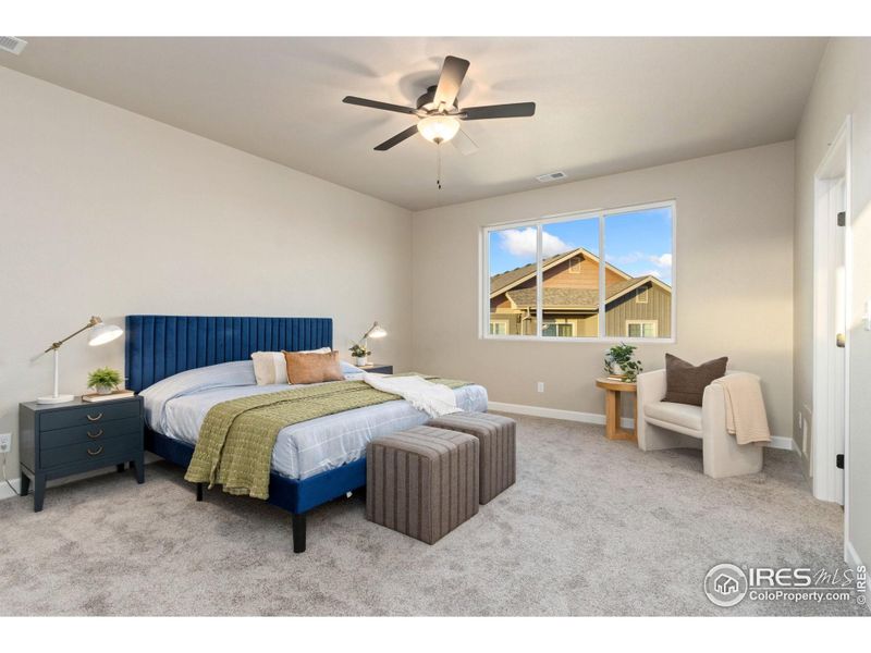 Primary bedroom oasis