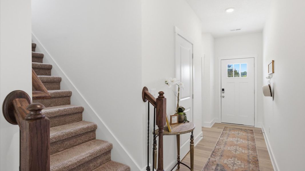 Furnished interior view inside a new home in Macon Townhomes, Seymour (Image 12).