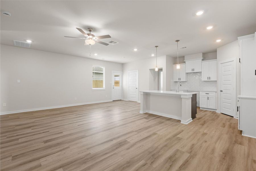 Open concept, perfect for entertaining!