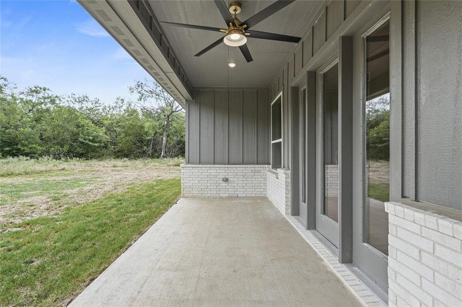 Exterior details and patio area of a home in , Whitney (Image 3). Exterior details and patio area of a home in , Whitney (Image 3).