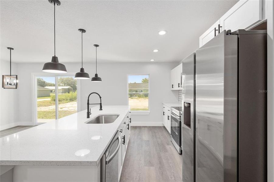 Furnished interior view inside a new home in , Ocala (Image 10).