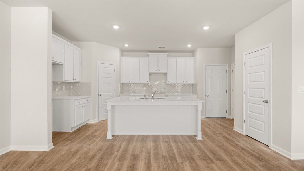 Representative furnished interior of a home built from the AnsonTH by D.R. Horton in Brookland Commons, Monroe (Image 5).
