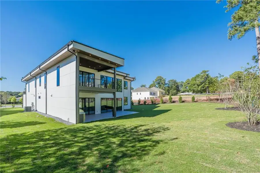 Exterior details and patio area of a home in , Smyrna (Image 36).