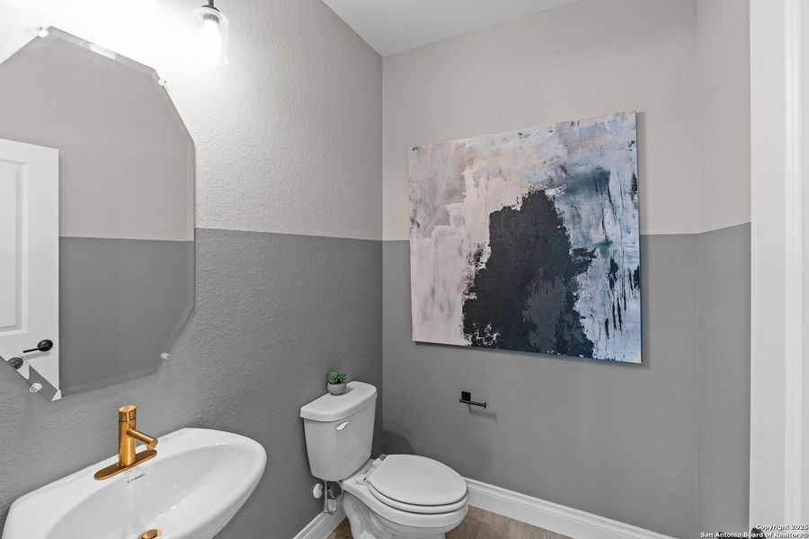 Furnished interior view inside a new home in Corley Farms, Boerne (Image 12).