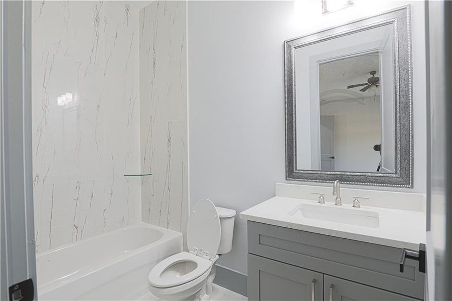 Furnished interior view inside a new home in , Maysville (Image 18).