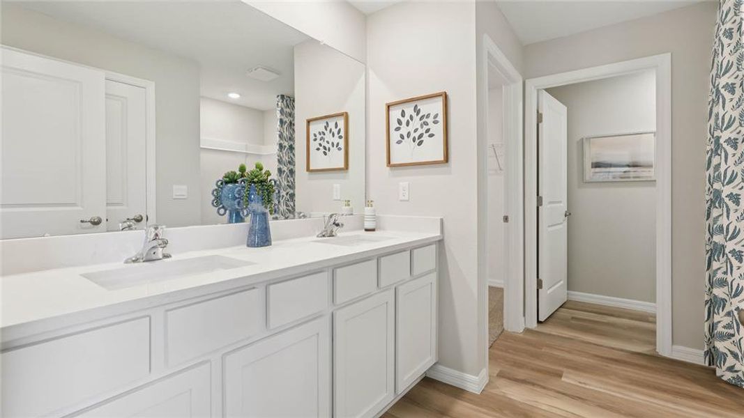 Furnished interior view inside a new home in Sandal Key, Weeki Wachee (Image 19).