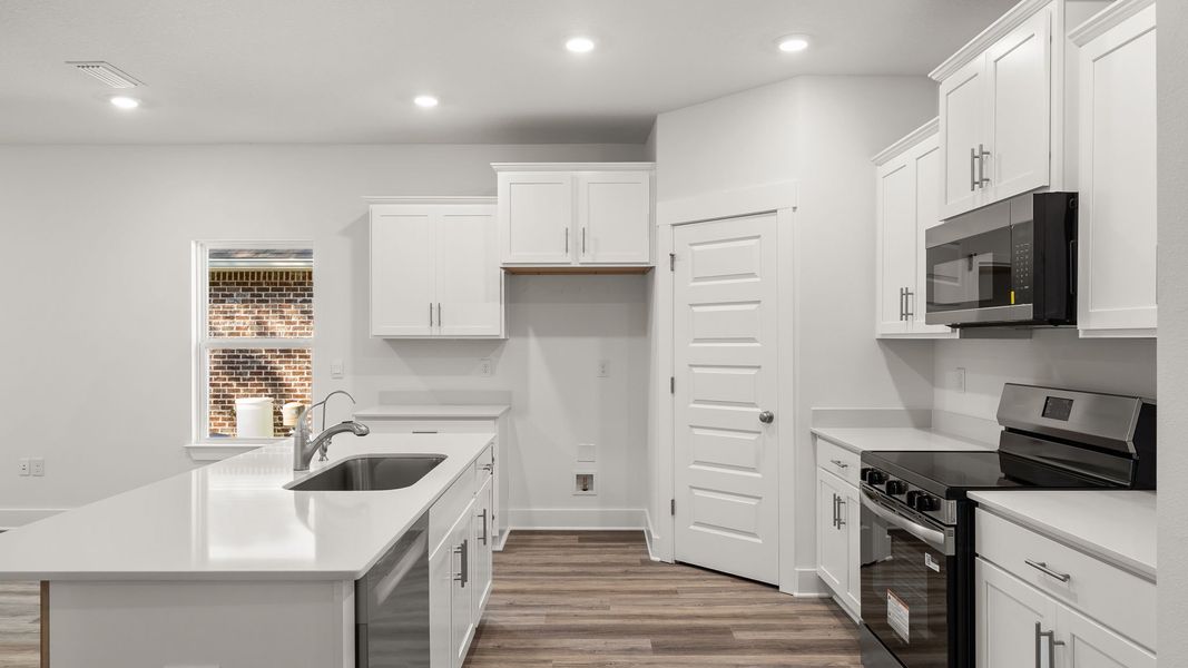 Representative furnished interior of a home built from the Kennedy by D.R. Horton in Holley Grove at Peach Creek, Santa Rosa Beach (Image 7). Representative furnished interior of a home built from the Kennedy by D.R. Horton in Holley Grove at Peach Creek, Santa Rosa Beach (Image 7).