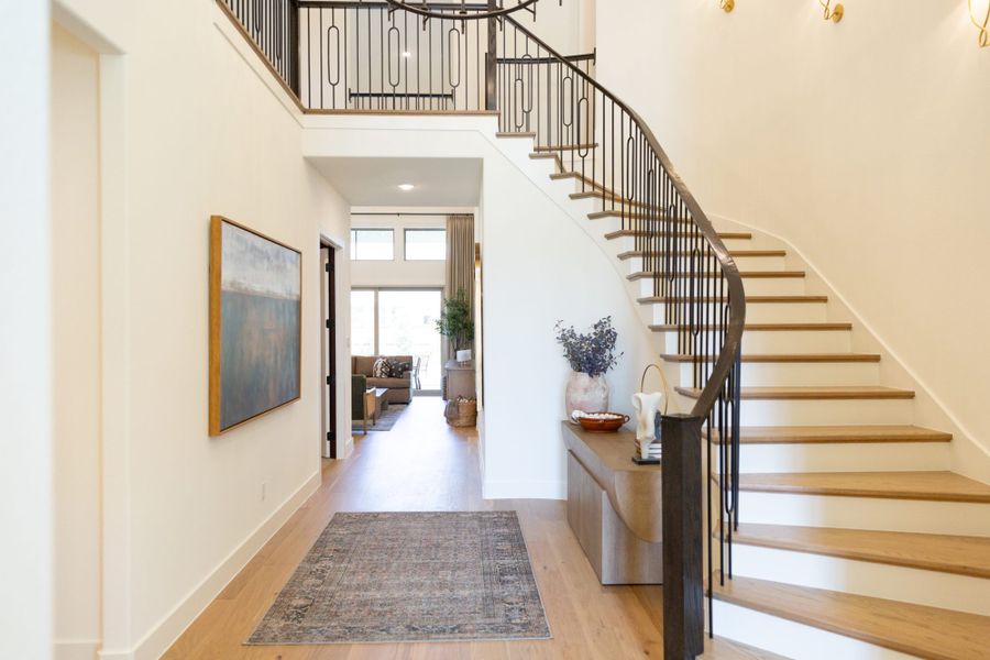 Representative furnished interior of a home built from the 5071 by Tradition Homes in Lakewood at Brookhollow – 60′ Lots, Prosper (Image 14).