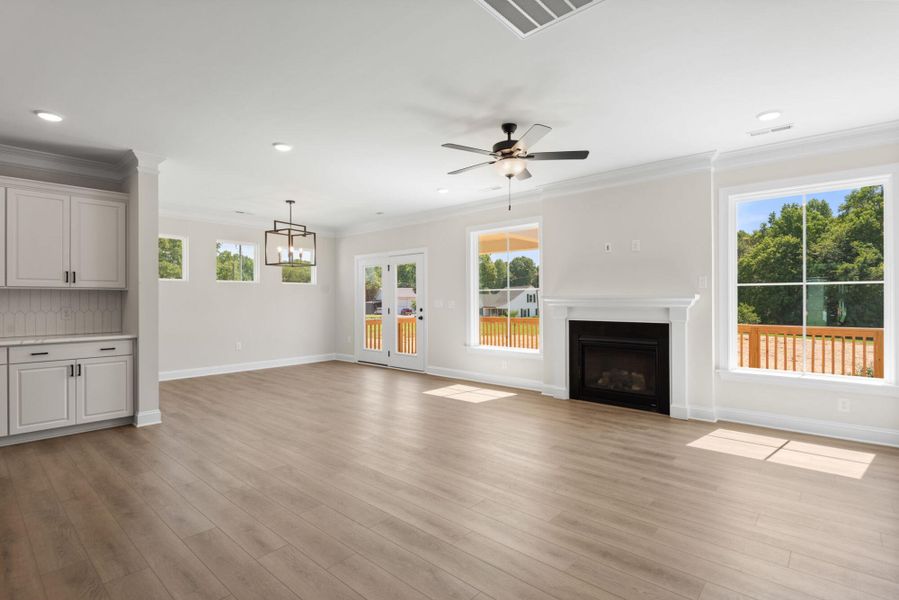 Spacious, unfurnished interior of a new home in Redland, Advance (Image 19). Spacious, unfurnished interior of a new home in Redland, Advance (Image 19).