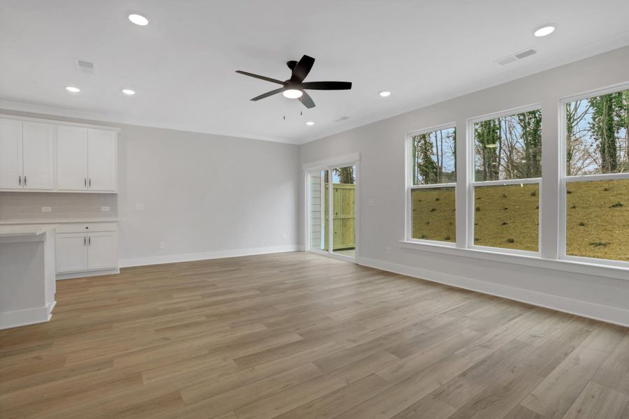 Spacious, unfurnished interior of a new home in Villas at Dawsonville Townhomes, Dawsonville (Image 19).