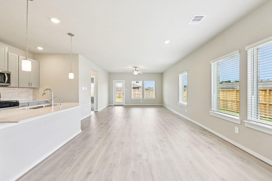 Photo is not of the actual home, but is an inspirational photo of builder’s model home and may depict options, furnishings, and/or decorator features that are not included