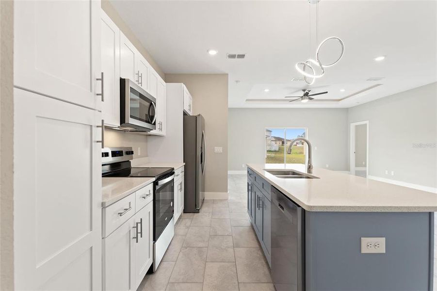 Furnished interior view inside a new home in , Kissimmee (Image 7).