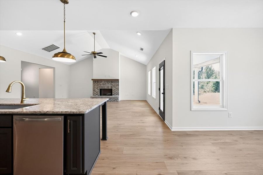 Furnished interior view inside a new home in Collier Grove, Thomaston (Image 6). Furnished interior view inside a new home in Collier Grove, Thomaston (Image 6).
