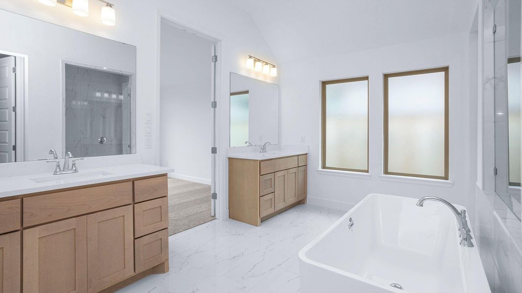 Furnished interior view inside a new home in Kresston, Montgomery (Image 7).