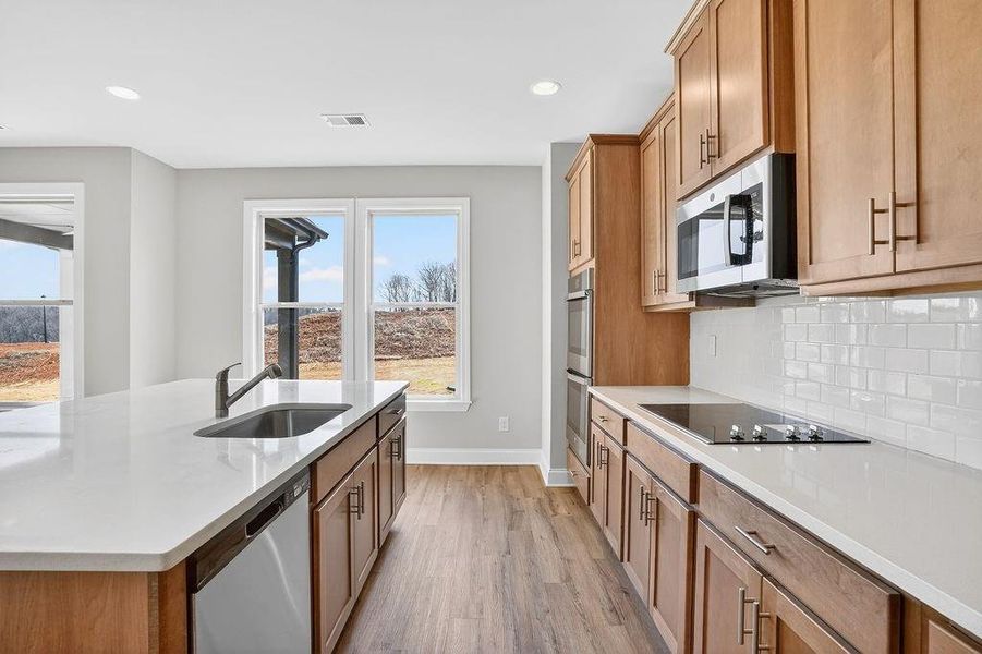 Furnished interior view inside a new home in , Homer (Image 11).