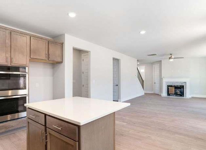 Furnished interior view inside a new home in , Stockbridge (Image 9).
