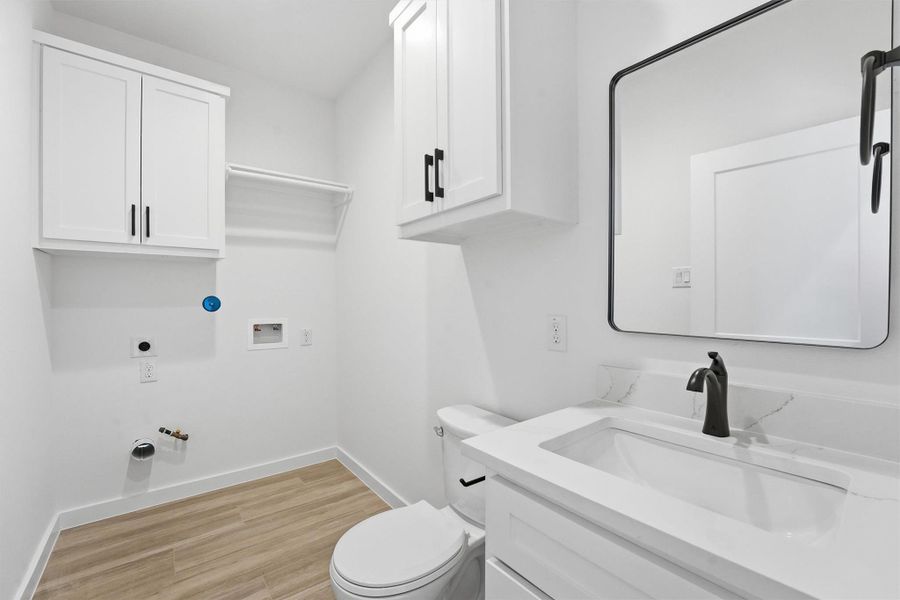 Furnished interior view inside a new home in , La Porte (Image 8). Furnished interior view inside a new home in , La Porte (Image 8).